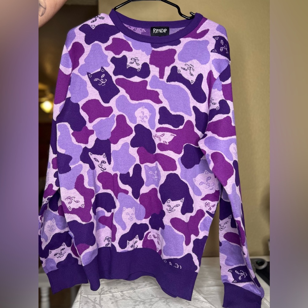 Ripdip purple sweater
